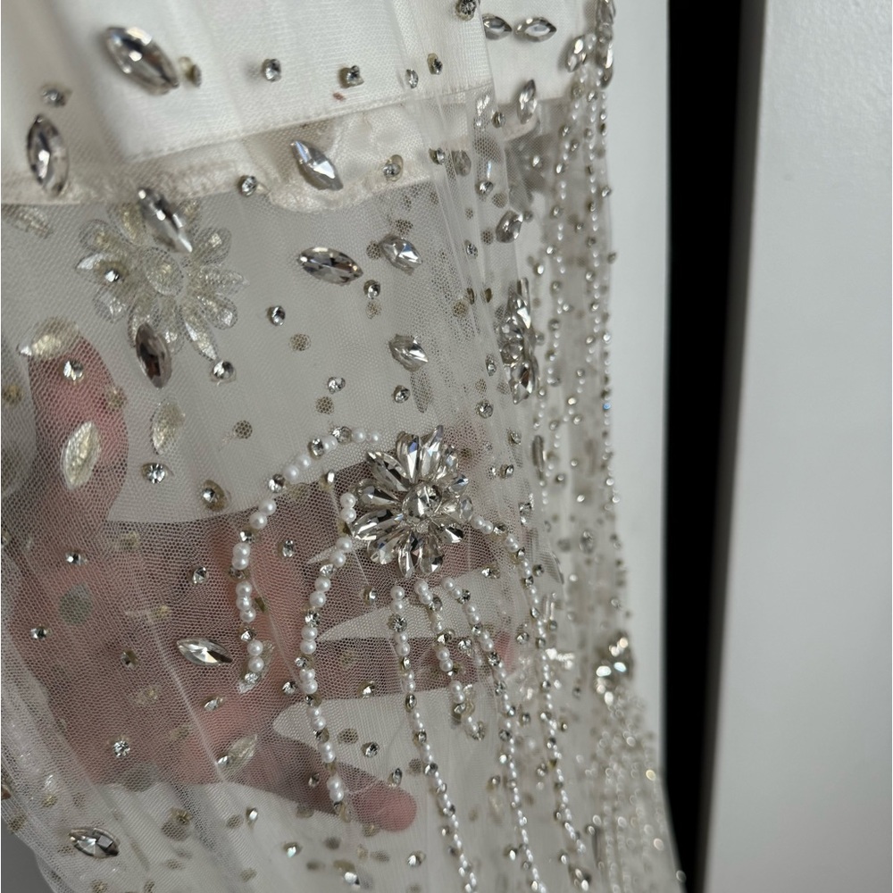 Custom Made Wedding Reception Dress. Great for Proms, Weddings, Events, Etc - Picture 4 of 11